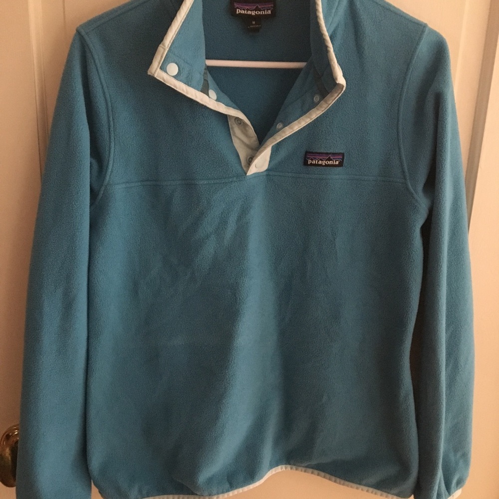 Patagonia snap pullover fleece
